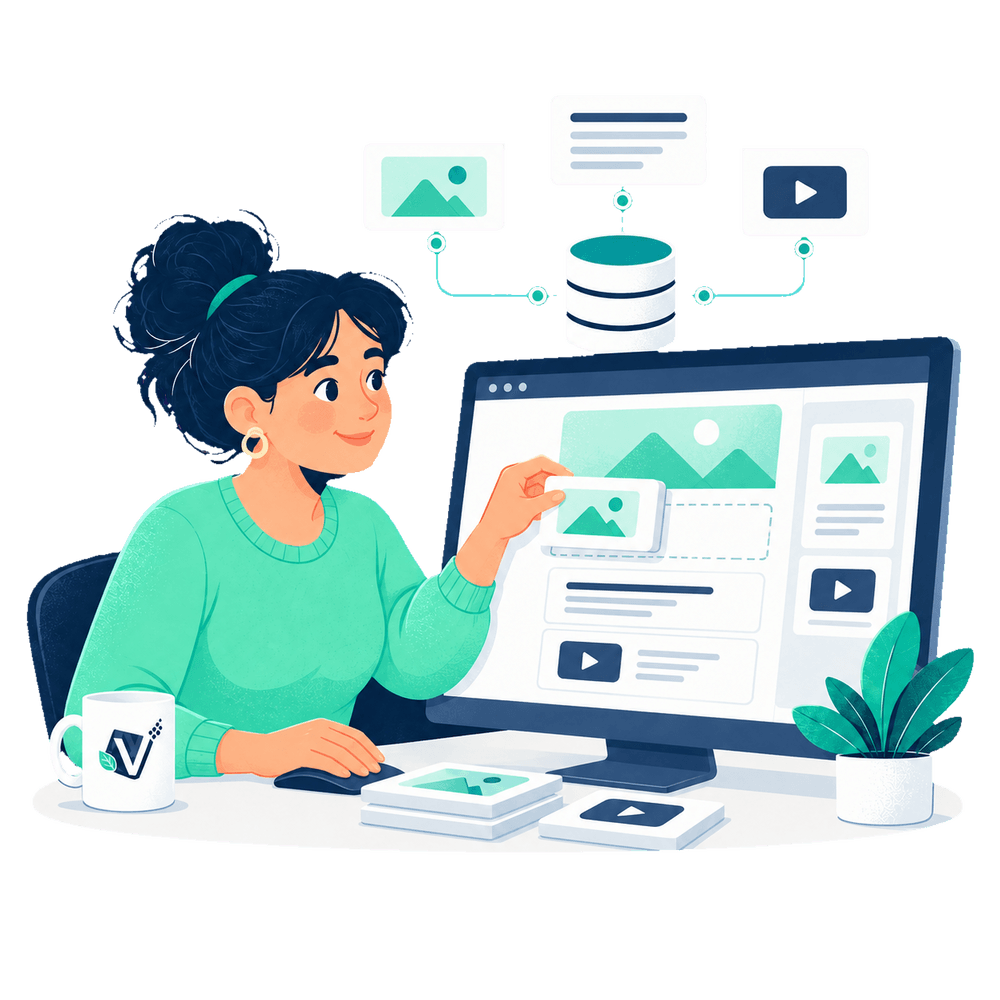 Système de gestion de contenu évolutif